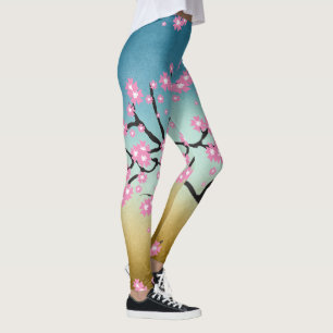 Legging Primavera Cherry Blossom Cheio