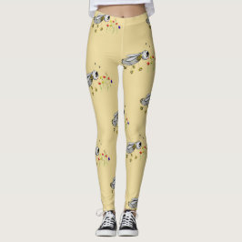 Legging Primavera como
