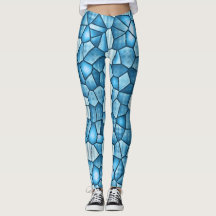 Primavera e Verão de Vidro Estreito Azul