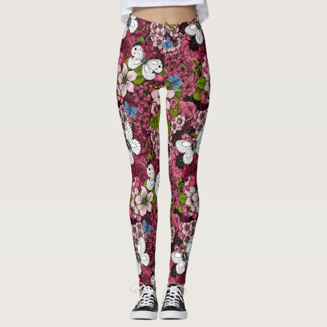 Legging Primavera jardim 2 (Frente)