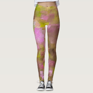 Legging Primavera Season Pinks Abstrato