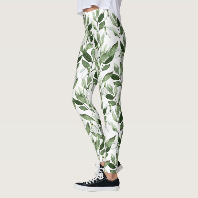 Legging Primavera Snowdrops (Esquerda)