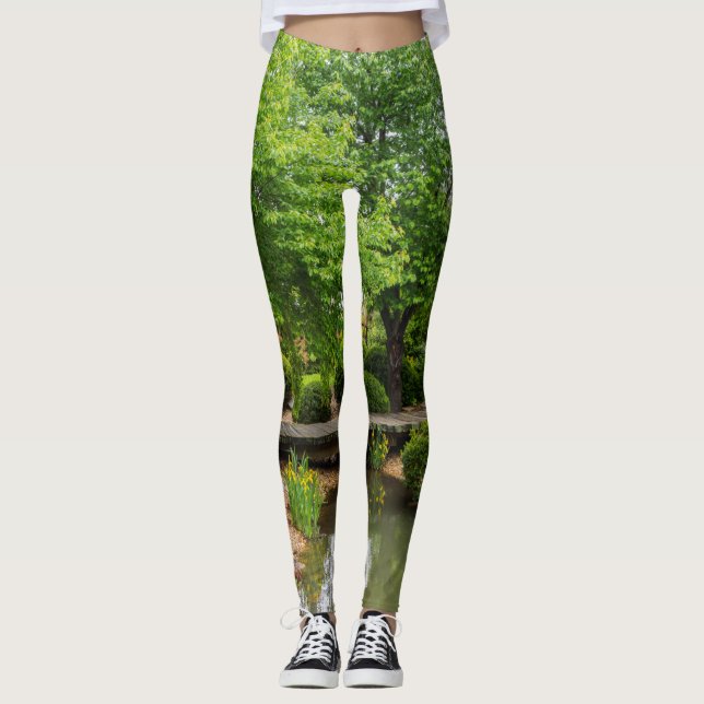 Legging Primavera verde (Frente)