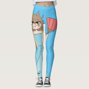 Legging Princesa com o desenho de Fã
