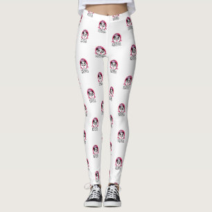 Legging Princesa Panda Rainha Panda Fofa
