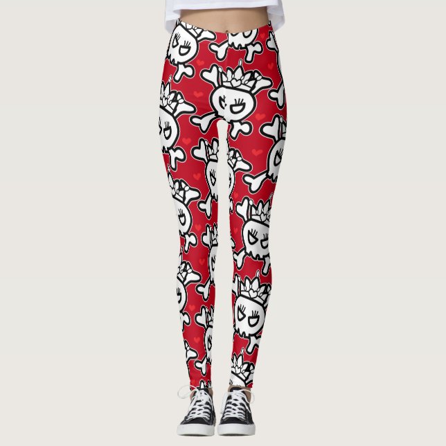 Legging Princesa Skull (Frente)