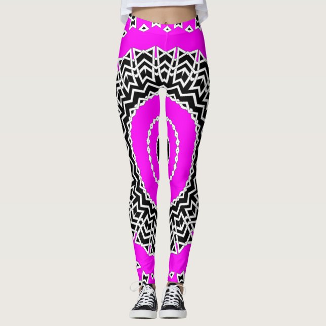 Legging Prism Mandala ( Rosa ) (Frente)