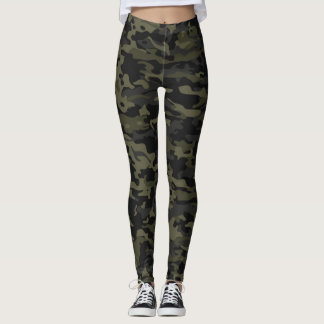 Legging Pro caneleiras verdes de Camo