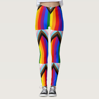 Legging Progress Pride Flag LGBTQ+