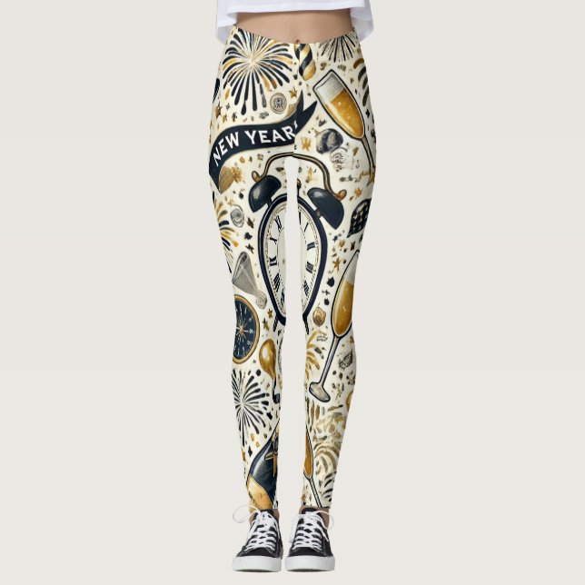 Legging Promessa da meia-noite (Frente)
