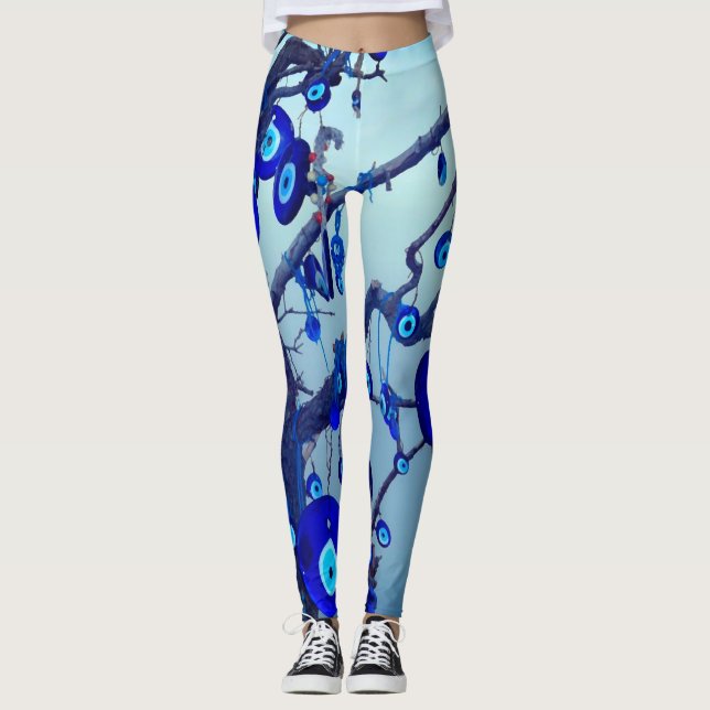 Legging Proteção antiga contra as pernas Mau (Frente)