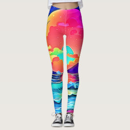 Legging Proteção solar vibrante