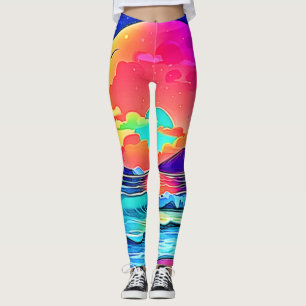 Legging Proteção solar vibrante