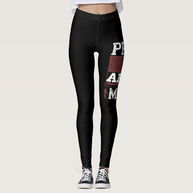 Legging Proud Army Mom (Frente)
