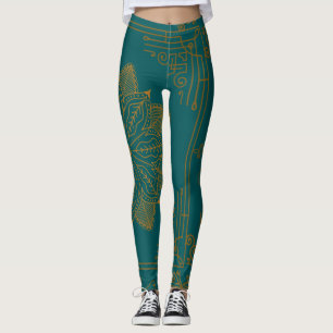 Legging "Prusia" Art Nouveau