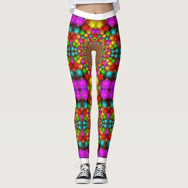 Legging Psicodélico Groovy Louco (Frente)