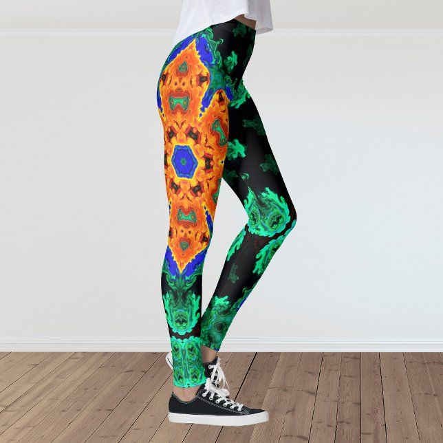 Legging Psicodélico Hippie (Criador carregado)