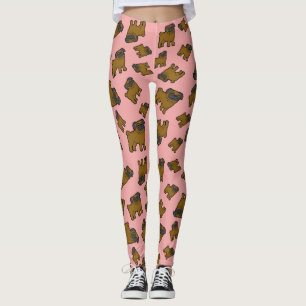 Legging Pugs #6 Rosa