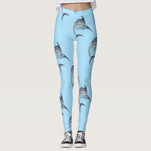 Legging Pulando Espadarte Thunder_Cove (Frente)