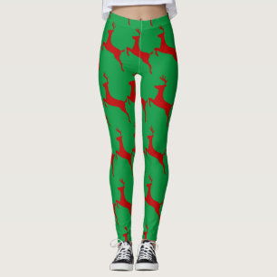 Legging Pulando o Thunder_Cove Vermelho