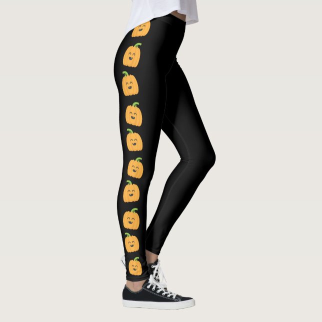 Legging Pumpkin Bonito Fato de Halloween Menina (Direita)