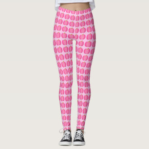 Legging Pumpkin bonito Rosa Menininha