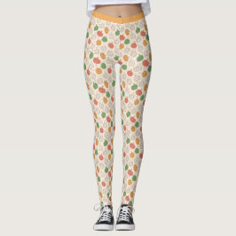 Legging Pumpkin Halloween amarelo laranja