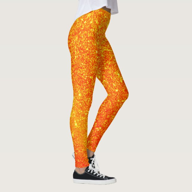 Legging Pumpkin Laranja Pumpkin Literatura do Dia das Brux (Direita)