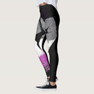 Legging Punho do Orgulho Asexual
