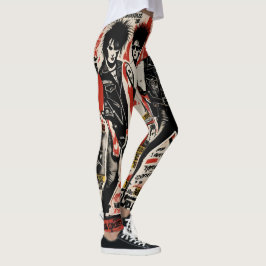 Legging Punk Rock Vintage