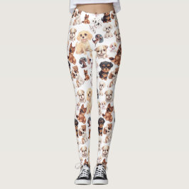 Legging Pupppy Dog Patterno