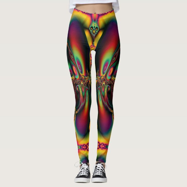 Legging Puramente Psicodélico (Frente)