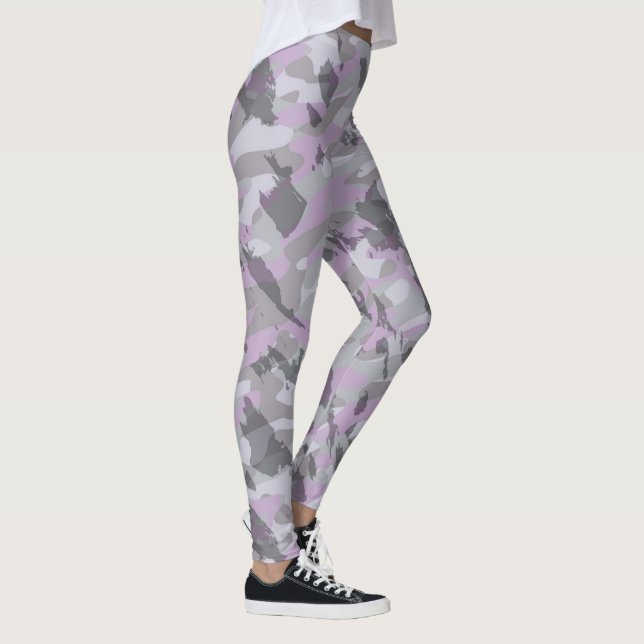 Legging Purple Camo abstract (Direita)