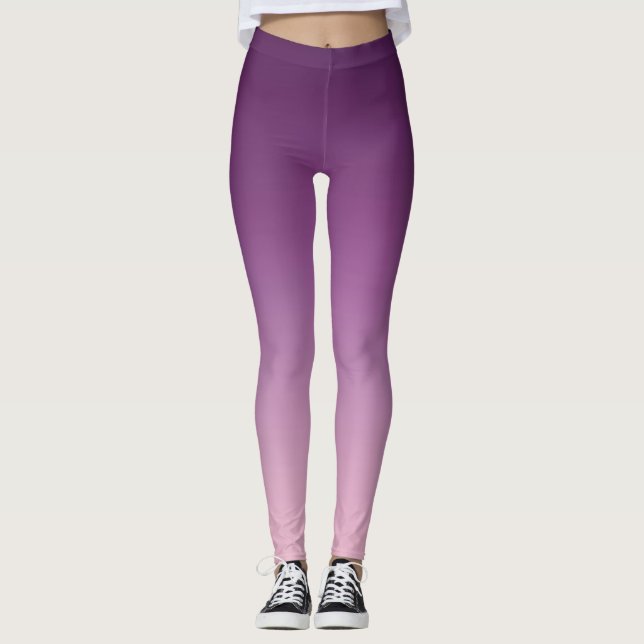 Legging Purple Ombré  (Frente)