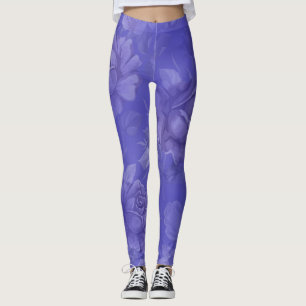 Legging Púrpura Aquarela Púrpura Pintas Pancas