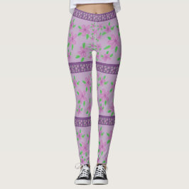 Legging Púrpura e massa