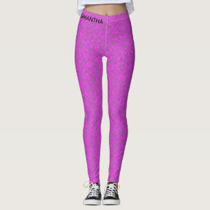 Legging Púrpura Moderna e Cura