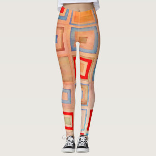 Legging Quadrados coloridos