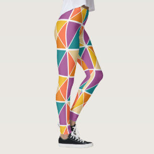 Legging Quadrados em Triângulos
