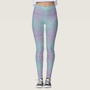 Legging Quadro distorcido 01.w Cinza BG