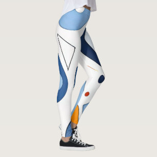 Legging Quantum Dot Dreams Abstrato