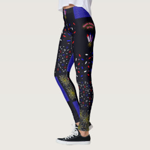 Legging Quatro de Julho Patchwork Pattern - 4 de Julho