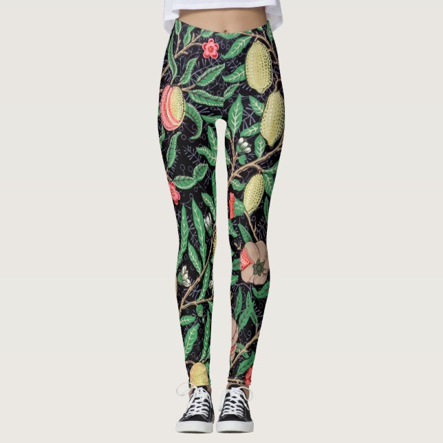 Legging Quatro Frutas, William Morris (Frente)