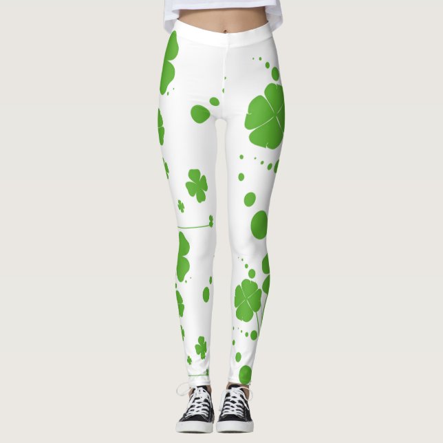 Legging Quatro patas de trevo (Frente)