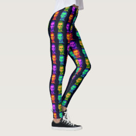 Legging Quatro Pop Art Abraham Lincolns