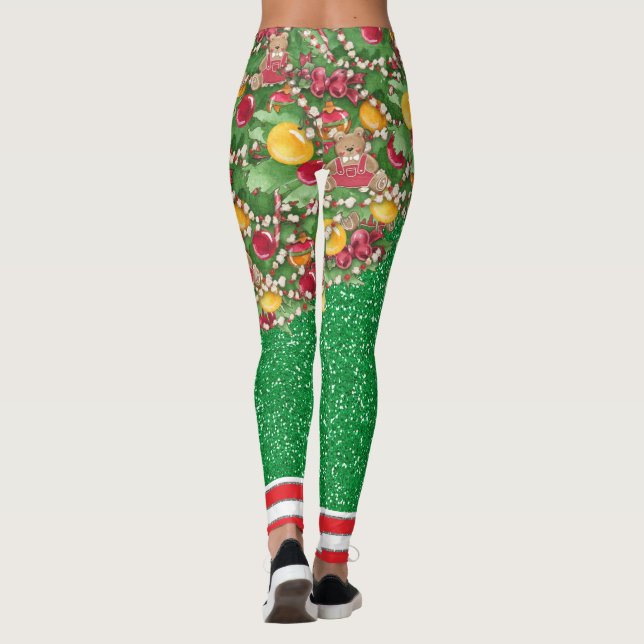 Legging Que Divertido É Ser Uma Árvore De Natal (Verso)