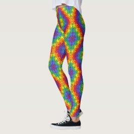 Legging Quebra-cabeça de Conscientização do Autismo por Ee