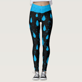 Legging Quedas de Chuva Negativas