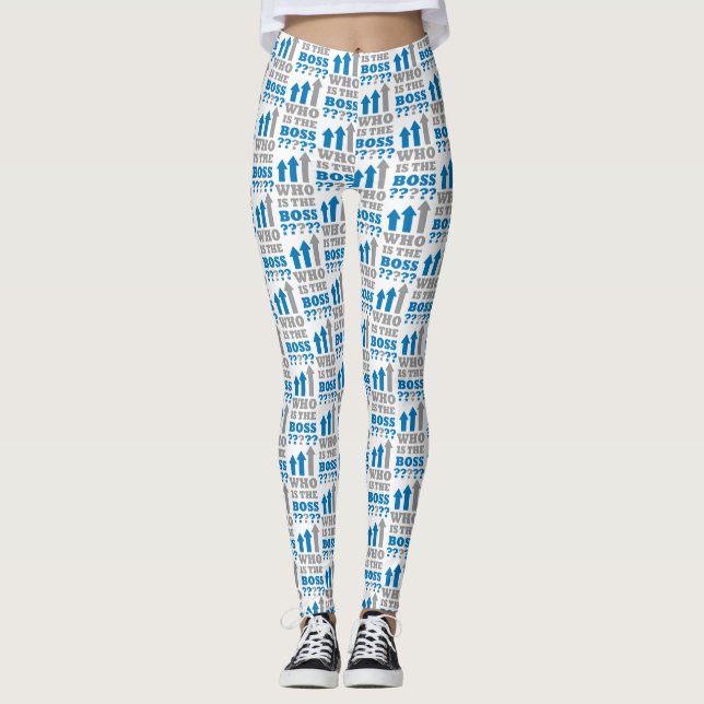 Legging Quem é o chefe? (Frente)