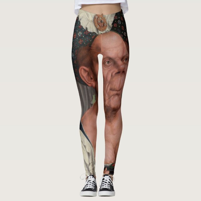 Legging Quentin Matsys - Uma Mulher Velha Grotesca (Frente)